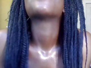 Schwarzes Teen Rose in der hündchenstellung gefickt