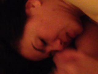 Meine Freundin liebt grosse weisse Schwänze