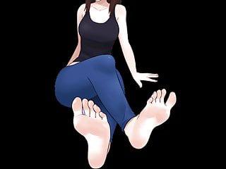 Hentai füsse probieren die challenge aus