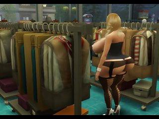 Blonde Ehefrau mit dickem Arsch wird von einem schwarzen gefickt