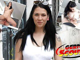 Deutscher Teen Sarah Shahi - abgeschleppt und für Geld gefickt