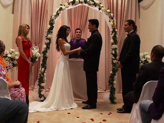 Meine Frau am Wochenende vor der Hochzeit