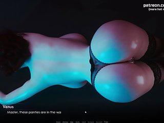 Gefesselter Teenager mit riesigen Titten wird gefesselt