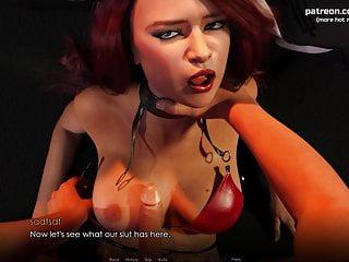 Rothaarige Mutti mit dicken Titten und haariger Muschi beim Analsex